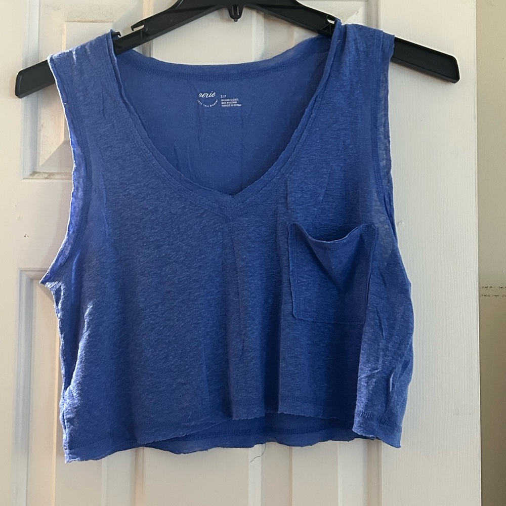 Aerie Blue Tank Top